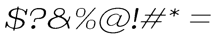 Brimonta Soft Light Exp Ita Font OTHER CHARS