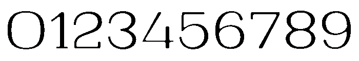 Brimonta Soft Light Expanded Font OTHER CHARS