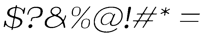 Brimonta Soft Light SemExp Ita Font OTHER CHARS