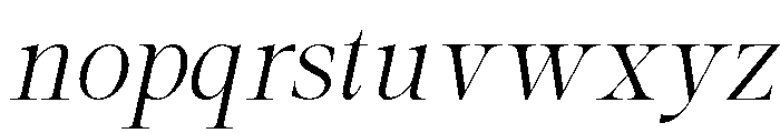 Brimula Oblique Font LOWERCASE