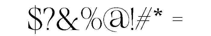 Brimula Regular Font OTHER CHARS