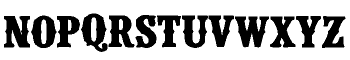 Brinavo Regular Font UPPERCASE