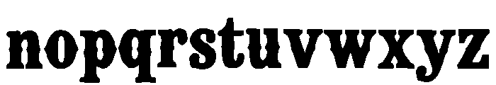 Brinavo Regular Font LOWERCASE