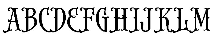 Brindley Houston Regular Font UPPERCASE