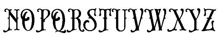 Brindley Houston Regular Font UPPERCASE