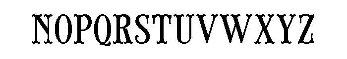 Brindley Houston Regular Font LOWERCASE