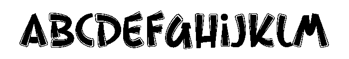 Bring Delight Font UPPERCASE
