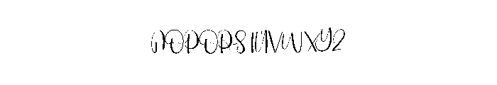 Bring Magnolia Font UPPERCASE