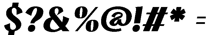 Bring Vacation Italic Font OTHER CHARS