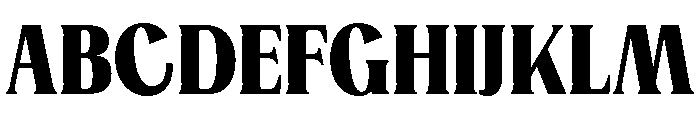 Bring Vacation Regular Font UPPERCASE