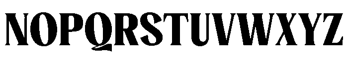 Bring Vacation Regular Font UPPERCASE