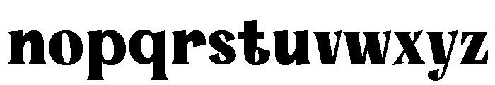 Bring Vacation Regular Font LOWERCASE