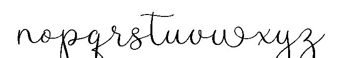 Bringelo-Regular Font LOWERCASE