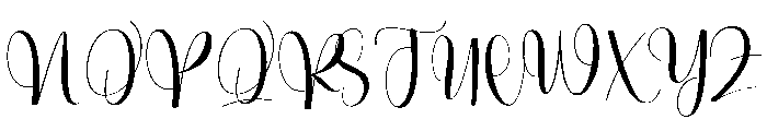 Bringking Font UPPERCASE