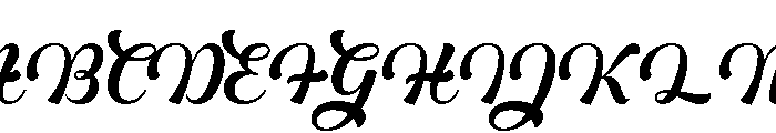 Brione Regular Font UPPERCASE