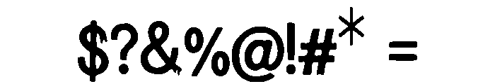 Brionelle Font OTHER CHARS
