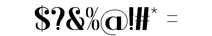Brisca Holiday Regular Font OTHER CHARS