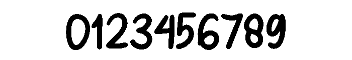Bristle Joy Font OTHER CHARS