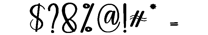 Bristney Font OTHER CHARS