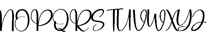 Bristney Font UPPERCASE