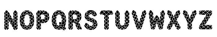 Bristol Regular Font UPPERCASE