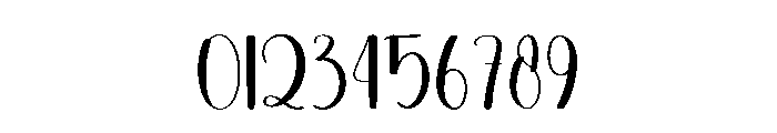 British Christmas Font OTHER CHARS