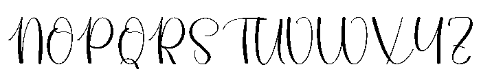 Britney Monoline Font UPPERCASE