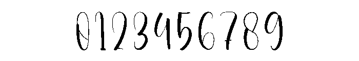 Brittany Writing Font OTHER CHARS