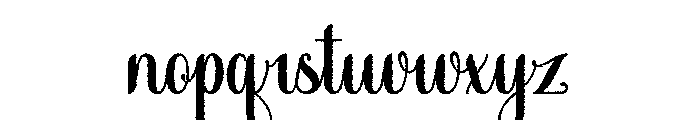 BrittanySignature-Regular Font LOWERCASE