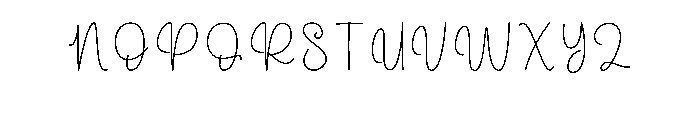 Brittanya Signature Font UPPERCASE