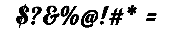 Brittney Script Bold Font OTHER CHARS