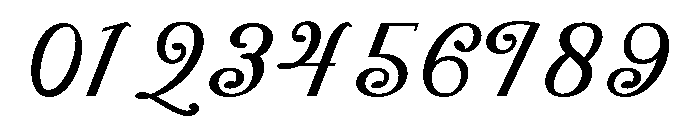 Brivena Regular Font OTHER CHARS