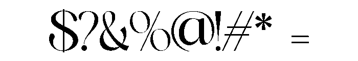 Brivonne Royale Font OTHER CHARS