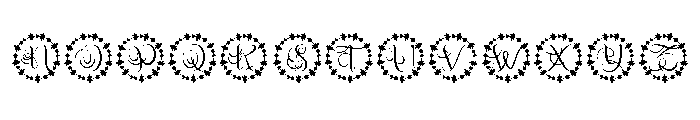Brixtonor Monogram Font LOWERCASE