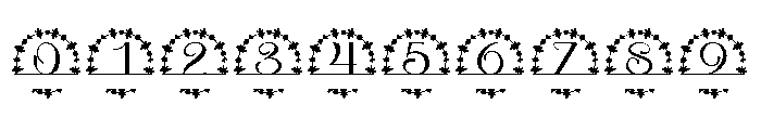 Brixtonor Split Monogram Font OTHER CHARS