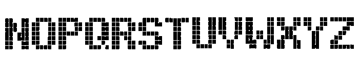 Briza Regular Font UPPERCASE