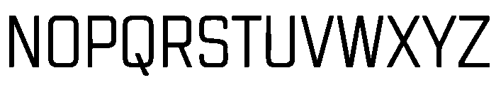 BroadCore Font UPPERCASE