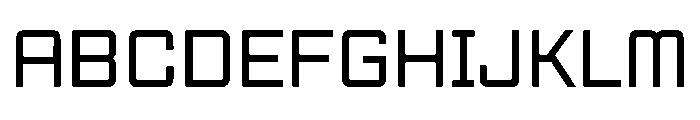 BroadCraft Font UPPERCASE