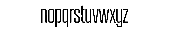 BroadVine Font LOWERCASE