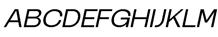 Broale Italic Font UPPERCASE