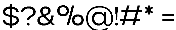Broale Regular Font OTHER CHARS