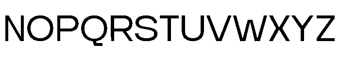 Broale Regular Font UPPERCASE
