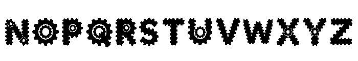 Brocade Regular Font LOWERCASE