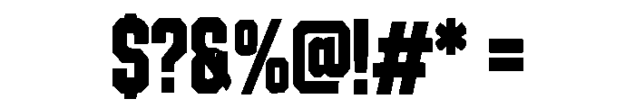 Brockve Font OTHER CHARS