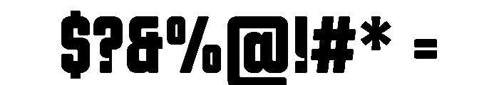 Brodhera Regular Font OTHER CHARS