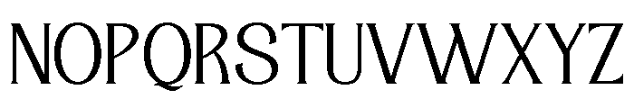 Brodshall Font UPPERCASE