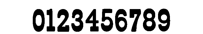 Brody Western Regular Font OTHER CHARS