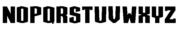 Brogame Regular Font UPPERCASE