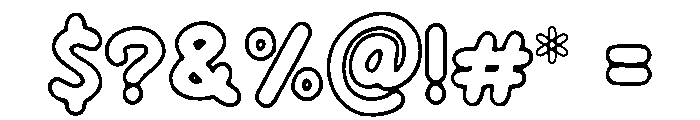 Brogan Font OTHER CHARS