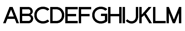 Brogen-Regular Font UPPERCASE